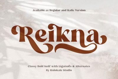 Reikna – Classy Bold Font