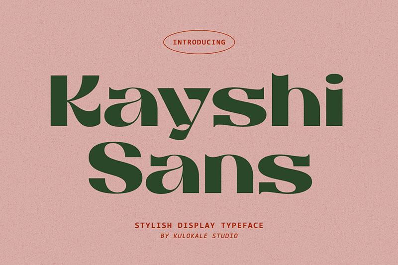 Kayshi Sans Font