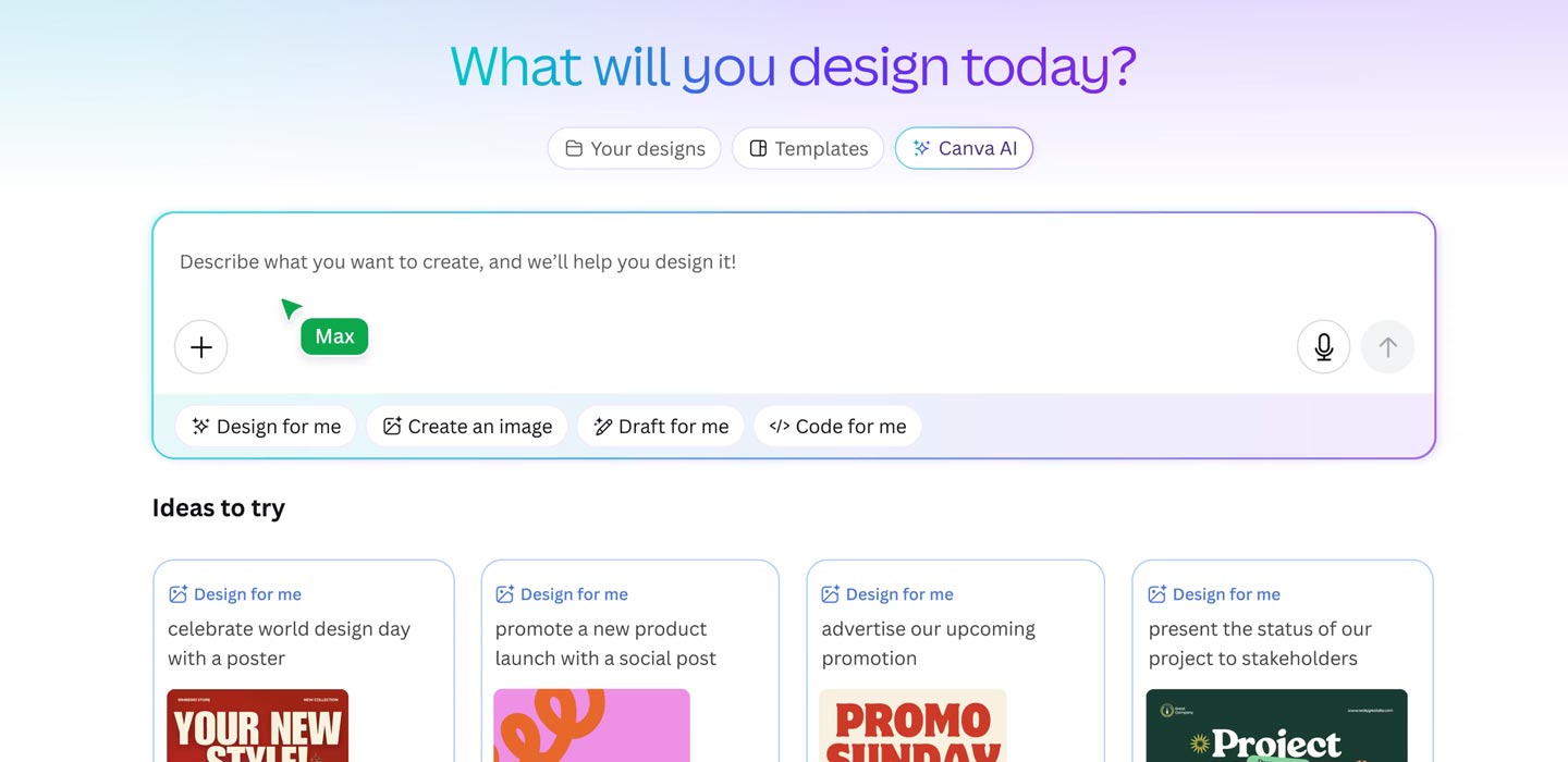 Canva AI Design Tools