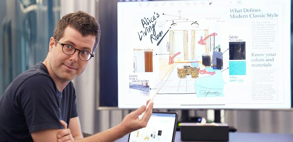 Pitch deck design for beginners example